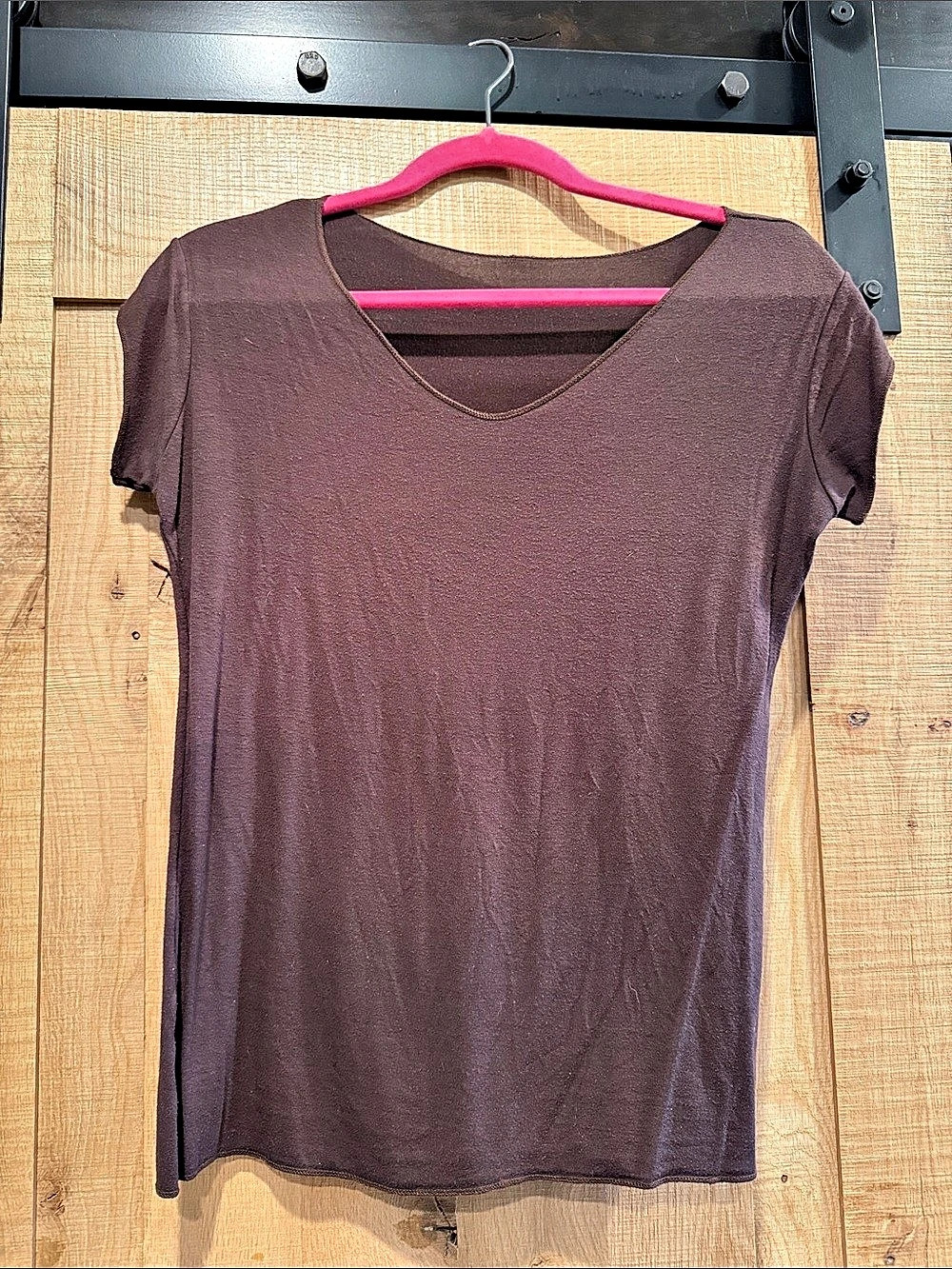 Brown Short Sleeve Tee